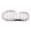 Zapatos bajos de running para niñas KIDS Blanco/Morado