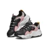 Zapatos bajos Skechers x Line Friends D’ Lites 3.0, estilo chunky, en negro/rosa