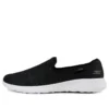 Zapatos casuales bajos sin cordones, negros