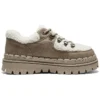 Zapatos casuales de plataforma alta «Marrón Blanco»