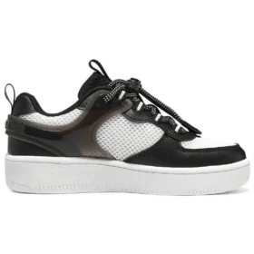 Zapatos casuales de skate «Blanco Negro»