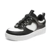 Zapatos casuales de skate «Blanco Negro»