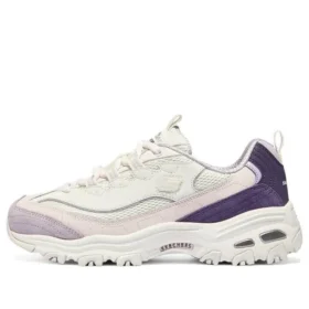 Zapatos D’ Lites 1.0 «Blanco, morado y rosa»