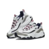 Zapatos D’ Lites 3.0 de caña baja, estilo «daddy», en blanco/gris/azul