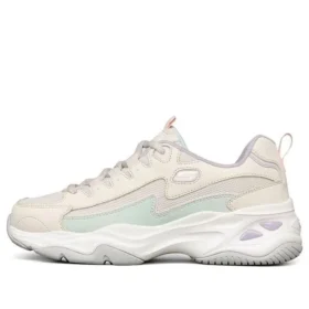 Zapatos D Lites 4.0 Panda Flatform Low Chunky, blancos