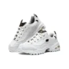 Zapatos D’ Lites de caña baja estilo «dad shoes» GS en blanco