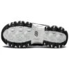 Zapatos D’ Lites de terciopelo de caña baja estilo papá Negro/Blanco