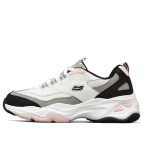Zapatos D’ Lites Low-Dad Blanco/Negro/Rosa