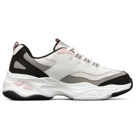 Zapatos D’ Lites Low-Dad Blanco/Negro/Rosa