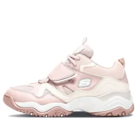 Zapatos D Lites Train de caña media para papá, rosa/blanco