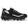 Zapatos D’ Lites Zip Along «Negro Blanco»