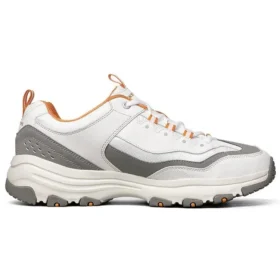 Zapatos de correr D’ Lites I-Conik de caña baja Blanco/Naranja/Gris