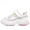 Zapatos de correr D’ Lites Strap con Memory Foam «Blanco Rosa»