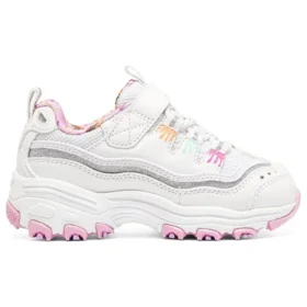 Zapatos de correr D’ Lites Strap con Memory Foam «Blanco Rosa»