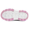 Zapatos de correr D’ Lites Strap con Memory Foam «Blanco Rosa»