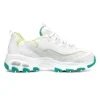 Zapatos de correr de caña baja D Lites 1.0 Blanco/Verde