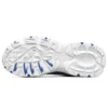Zapatos de correr de caña baja Stamina Blanco/Azul