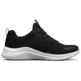 Zapatos de correr de caña baja Ultra Flex 2.0 Negro/Blanco
