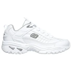 Zapatos de correr Energy de caña baja, blancos