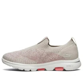 Zapatos de correr Go Walk 5 Marrón/Rosa/Blanco