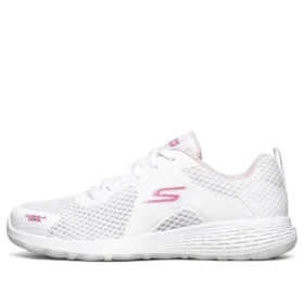 Zapatos de correr Go Walk Cool, blancos/rosa