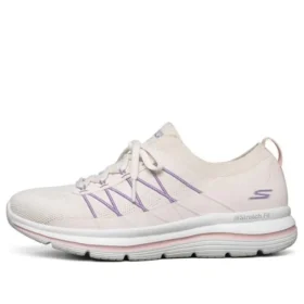 Zapatos de correr Go Walk Stretch Fit Blanco/Rosa/Morado