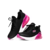 Zapatos de correr Skech-Air Stratus Negro/Blanco/Rosa