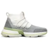 Zapatos de correr Split Blanco/Gris/Verde