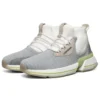 Zapatos de correr Split Blanco/Gris/Verde