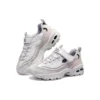 Zapatos de maratón «Blanco Rosa Negro»