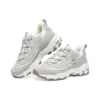 Zapatos de maratón D’lites-looking Glass «Gris Blanco Marrón»