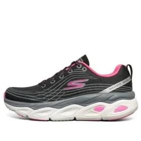 Zapatos de running bajos con Max Cushioning Negro/Rosa