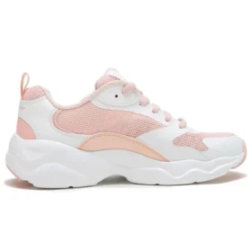 Zapatos de running D lites Low Blanco/Rosa