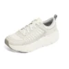 Zapatos de running de caña baja con Max Cushioning Blanco/Gris