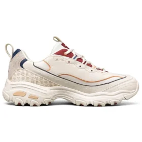 Zapatos de running de caña baja D lites Beige/Rojo