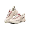 Zapatos de running de caña baja D lites Beige/Rojo
