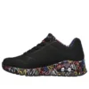 Zapatos de running de caña baja James Goldcrown x Skechers Uno, color negro