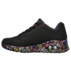 Zapatos de running de caña baja James Goldcrown x Skechers Uno, color negro
