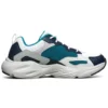 Zapatos de running de caña baja Stamina Airy Blanco/Azul/Verde