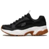Zapatos de running de caña baja Stamina-Classy Trail, negro/blanco