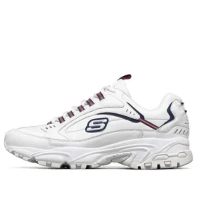 Zapatos de running de caña baja Stamina, en blanco/azul/rojo