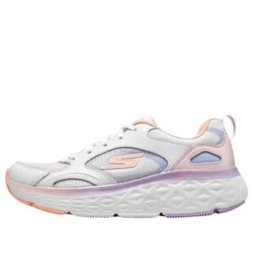 Zapatos de running Delta con Max Cushioning «Blanco Naranja Púrpura»