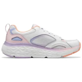 Zapatos de running Delta con Max Cushioning «Blanco Naranja Púrpura»