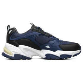 Zapatos de running One Punch Man x Skechers Stamina V2 de caña baja Azul/Negro