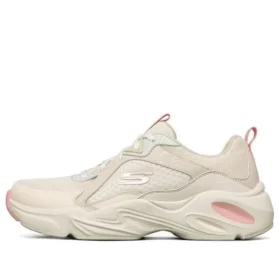 Zapatos de running Stamina Airy de caña baja, color crema-blanco