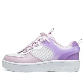 Zapatos de skate «Blanco Rosa Púrpura»