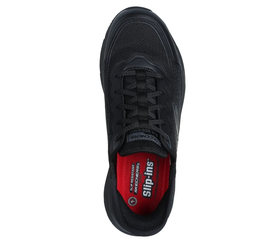 Zapatos de trabajo antideslizantes Skechers Slip-ins con ajuste Relaxed Fit: Max Cushioning Elite – Remmal Zapatos de trabajo antideslizantes Skechers Slip-ins con ajuste Relaxed Fit: Max Cushioning Elite – Remmal