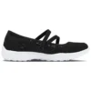 Zapatos deportivos activos sin cordones con tiras «Negro»