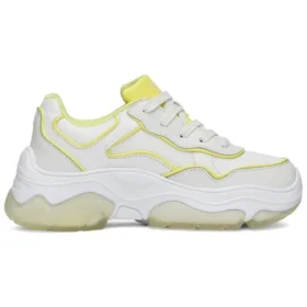 Zapatos deportivos «AMP» D Blanco/Amarillo