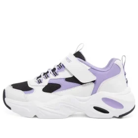 Zapatos deportivos «Blanco Negro Púrpura»